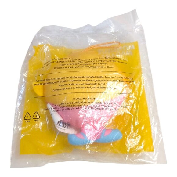 Mr. Men Little Miss Princess McDonalds 2021 Happy Meal Soft Toy Figure New - Picture 2 of 6